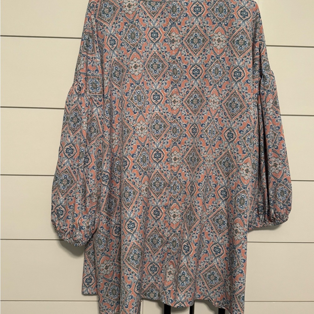 Bohemian Print Women's Top - Multicolor